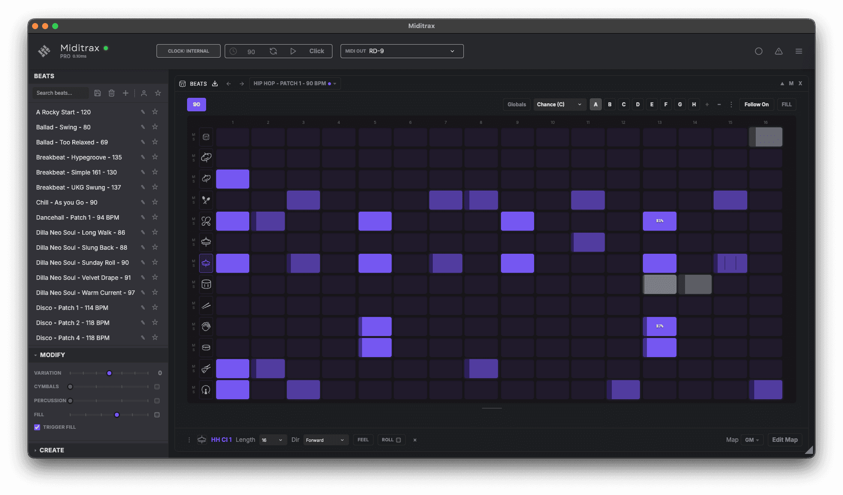 Introducing Miditrax: A Standalone MIDI Drum Sequencer